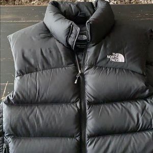North face puffer vest